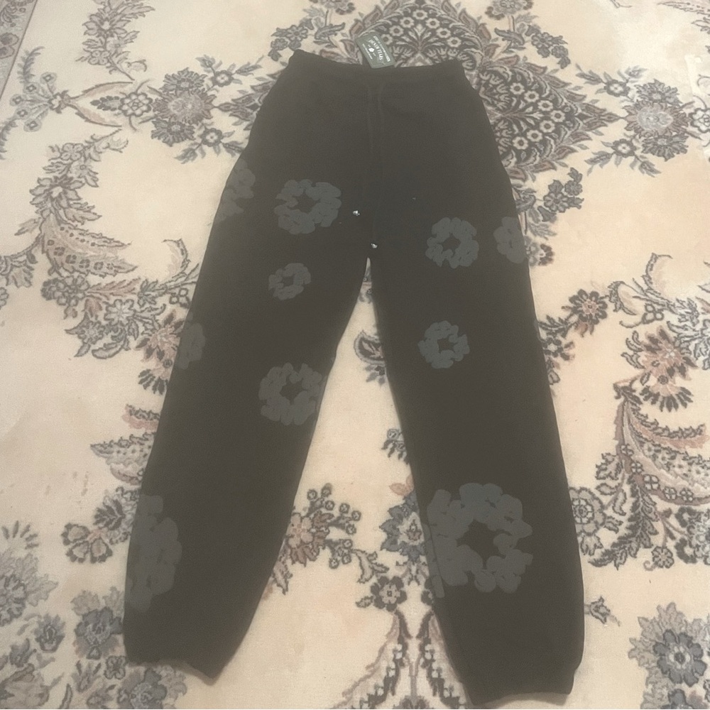 Denim Tears Sweatpants Blackk Monochrome